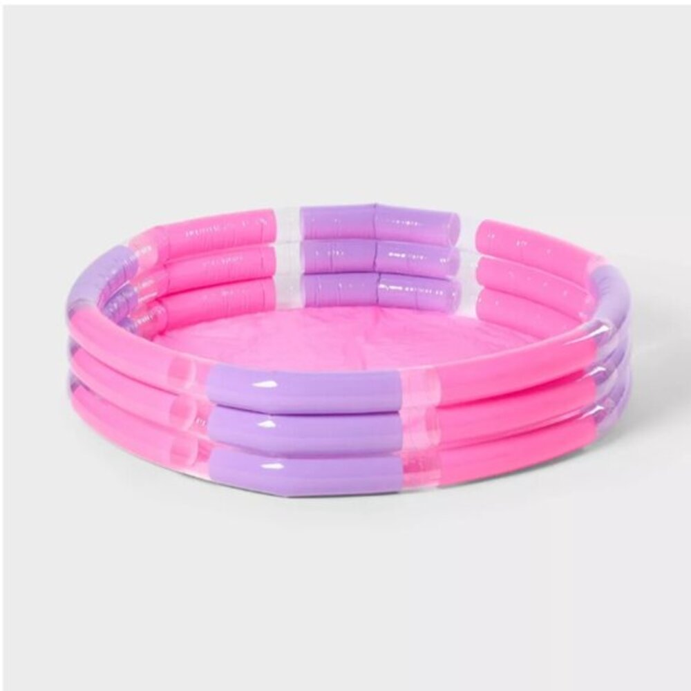 3 Ring Pool - Sun Squad Pink: Inflatable Water Park for Kids - NIB